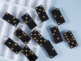Molde silicona DOMINO